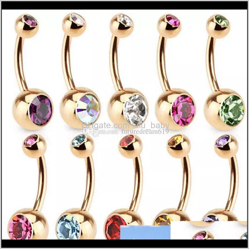 & Bell Rings Drop Delivery 2021 Stainless Steel Gold Crystal Rhinestone Belly Button Ring Navel Bar Body Piercing Jewelry Jwhjr
& Bell Rings Drop Delivery 2021 Stainless Steel Gold Crystal Rhinestone Belly Button Ring Navel Bar Body Piercing Jewelry Jwhjr