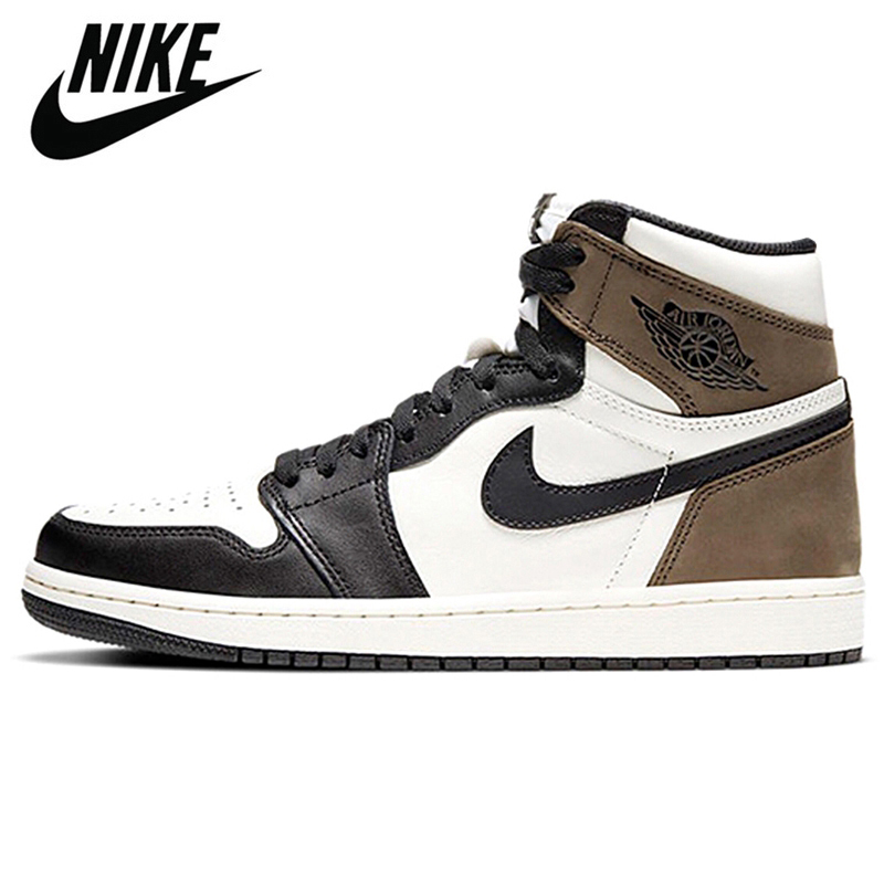 Nike air jordan 1 Basketball Shoes Chaussures Voile Obsidian Unc Silver Toe Cat Bred Pure Money Starfish Feu Red Hommes Sports Femmes Sneakers Formateurs, Customize