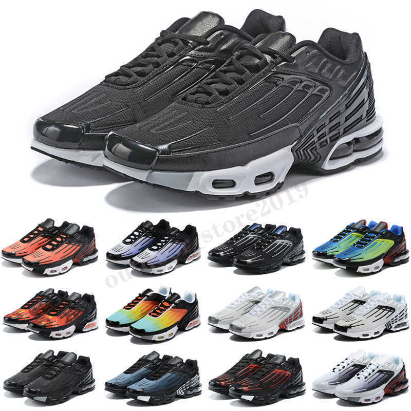 New Tuned Tn Plus 3 III Leather Triple Black All White run Shoes mens womens Plus Blue Trainers Sneakers, Color 1
New Tuned Tn Plus 3 III Leather Triple Black All White run Shoes mens womens Plus Blue Trainers Sneakers, Color 1