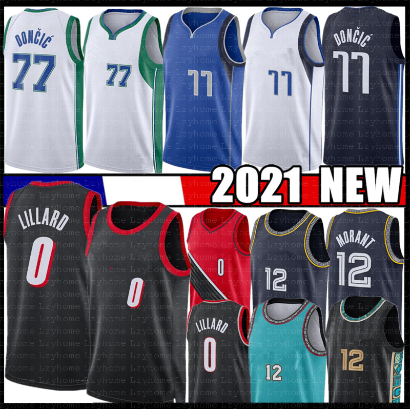 Men's Luka Damian 0 Lillard 77 Doncic Basketball Jerseys 75th City anniversary Ja 12 Morant Black Red Edition White Jersey Shirts 2021 2022 New, My store(lzyhome)
Men's Luka Damian 0 Lillard 77 Doncic Basketball Jerseys 75th City anniversary Ja 12 Morant Black Red Edition White Jersey Shirts 2021 2022 New, My store(lzyhome)
