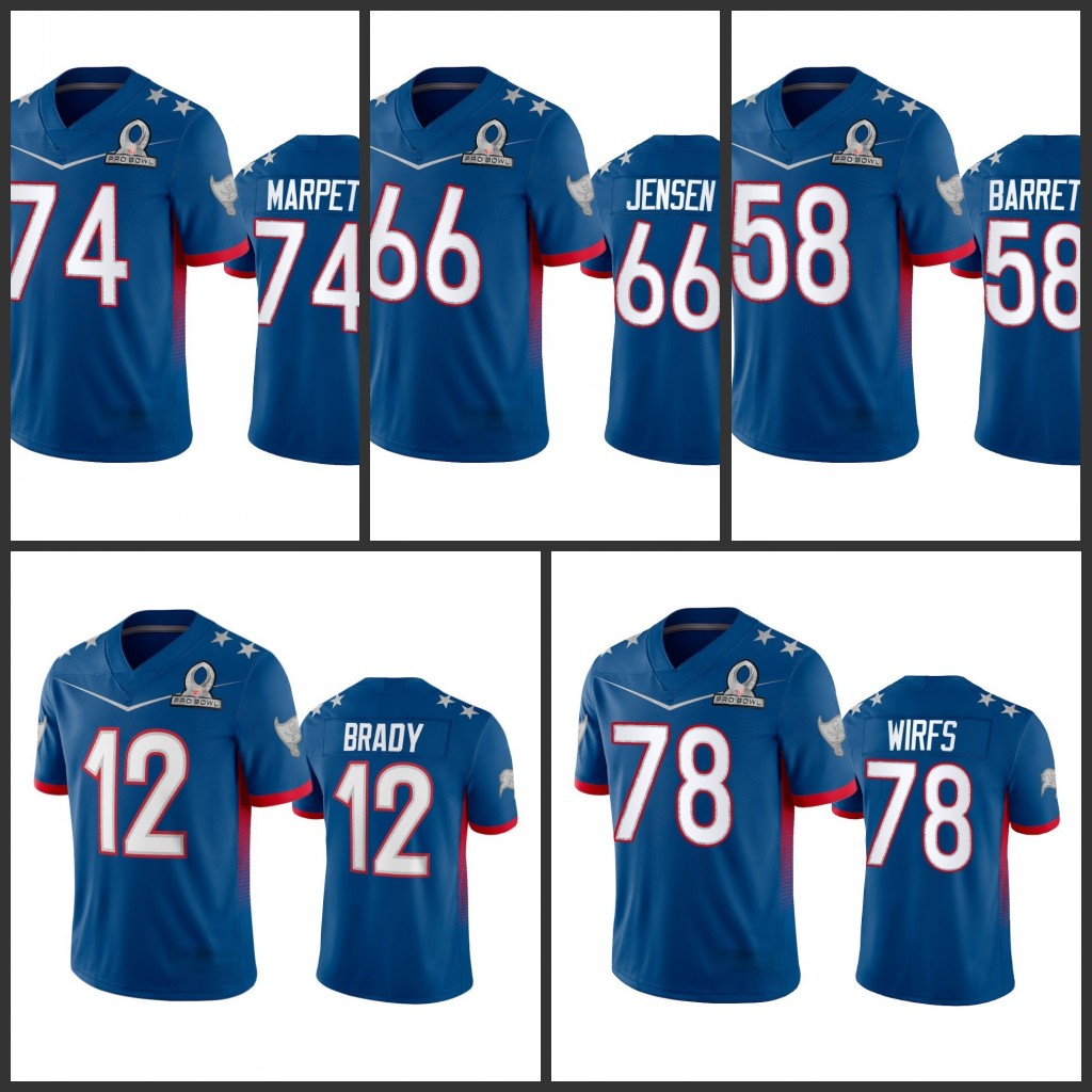 Tampa Bay''Buccaneers''Men Jersey Women Youth #78 Tristan Wirfs 74 Ali Marpet 58 Shaquil Barrett Royal Game 2022 NFC Pro Bowl
Tampa Bay''Buccaneers''Men Jersey Women Youth #78 Tristan Wirfs 74 Ali Marpet 58 Shaquil Barrett Royal Game 2022 NFC Pro Bowl
