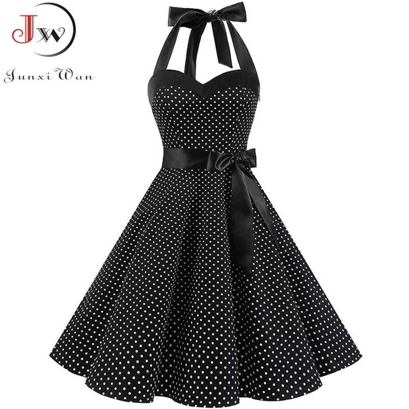 Vintage Dres Summer Sexy Polka Dot Print Halter Party es Vestidos Plus Size Robe Pin Up Rockabilly 210701, Pettiskirt red
Vintage Dres Summer Sexy Polka Dot Print Halter Party es Vestidos Plus Size Robe Pin Up Rockabilly 210701, Pettiskirt red