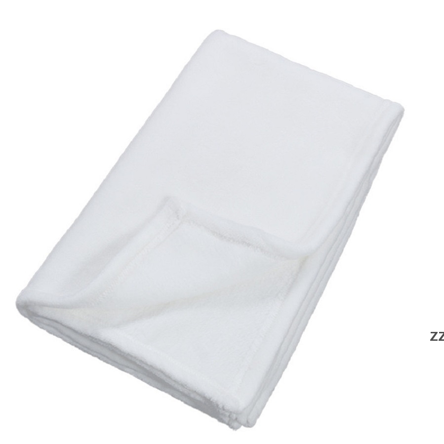 Sublimation Baby Blankets 30*40inch Polyester Blanket Warm Soft Sofa Cover White Blank Thermal Transfer Printing Wrap by sea HWE9531 
Sublimation Baby Blankets 30*40inch Polyester Blanket Warm Soft Sofa Cover White Blank Thermal Transfer Printing Wrap by sea HWE9531