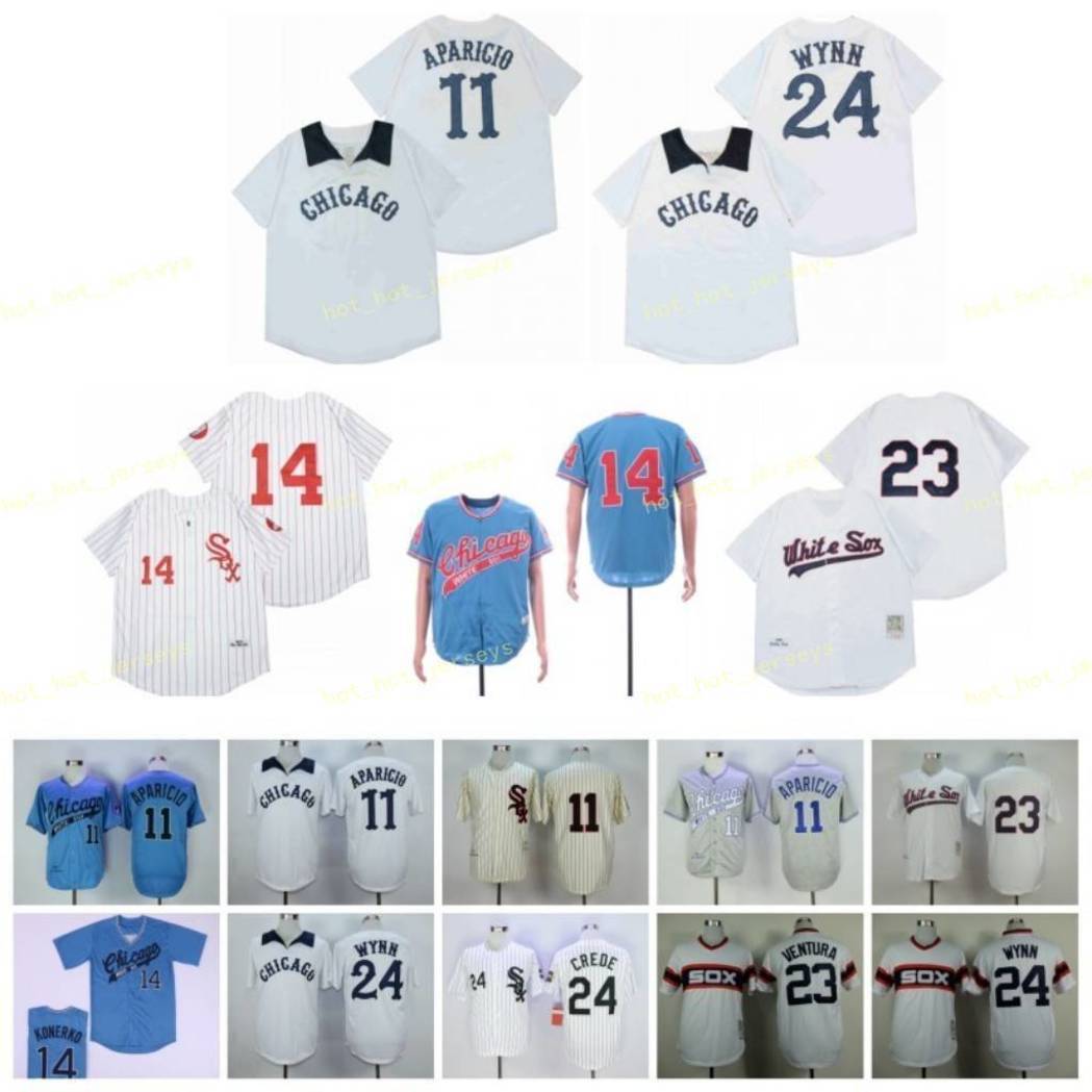 Retired 11 APARICID Baseball Jersey 14 Paul Konerko 23 Robin Ventura 24# WYNN 1959 1969 1983 1990 Vintage Retro Cooperstown Mesh Stitched, Men
Retired 11 APARICID Baseball Jersey 14 Paul Konerko 23 Robin Ventura 24# WYNN 1959 1969 1983 1990 Vintage Retro Cooperstown Mesh Stitched, Men