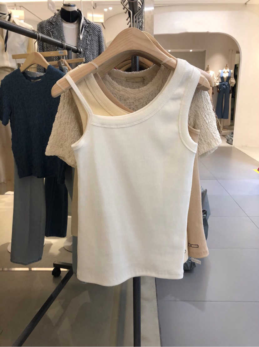 VANOVICH Korea Summer Fashion Sexy Off The Shoulder Irregular Cotton Bottom Female Tank Tops 210615, White
VANOVICH Korea Summer Fashion Sexy Off The Shoulder Irregular Cotton Bottom Female Tank Tops 210615, White