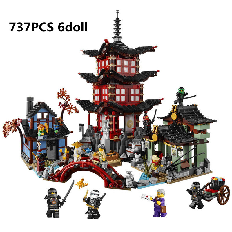 New 2021 Temple of Airjitzu Ninjagoes Building Blocks Bricks Compatible Classic Ninjagoe Model Bricks DIY Toys for Kids Gift X0503
New 2021 Temple of Airjitzu Ninjagoes Building Blocks Bricks Compatible Classic Ninjagoe Model Bricks DIY Toys for Kids Gift X0503