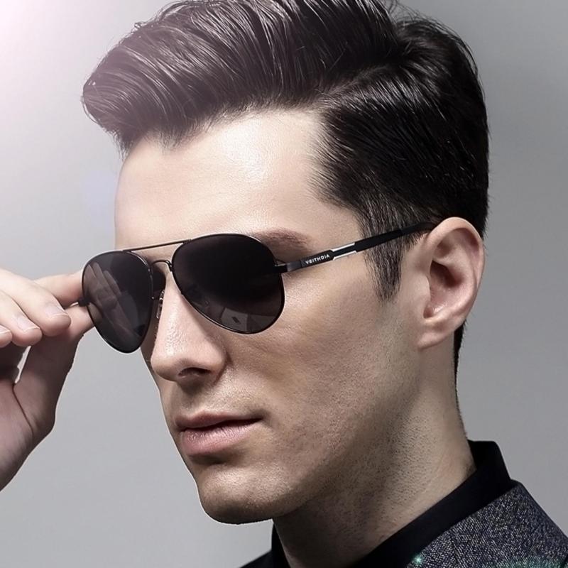 HD Strong Impact Men Brand Sports Driving Fishing Polarized Sunglasses Glasses Goggles Aluminum Magnesium oculos de sol