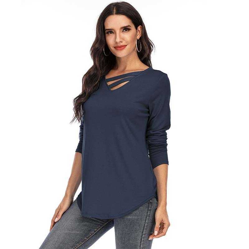 Summer Solid T Shirt Women Clothes V-neck Long Sleeve Fashion Plus Size Loose T-shirts Ladies Tops Casual Tee Shirt Femme 210608, Tie dye
Summer Solid T Shirt Women Clothes V-neck Long Sleeve Fashion Plus Size Loose T-shirts Ladies Tops Casual Tee Shirt Femme 210608, Tie dye