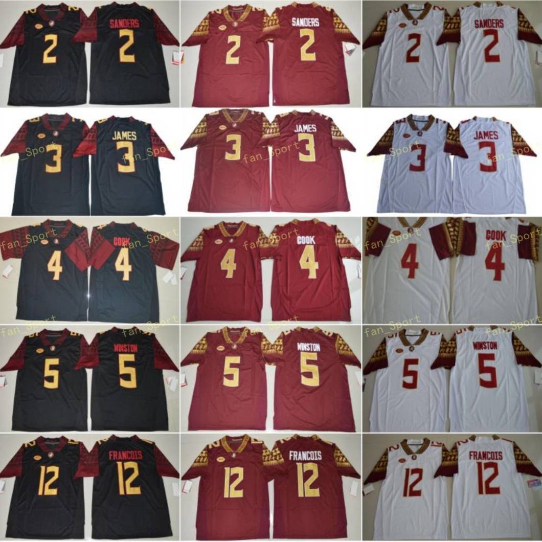 NCAA FSU 150TH Florida State Seminoles College #2 Deion Sanders 3 Derwin James 4 Dalvin Cook 5 Jameis Winston 12 Akers Hornibrook Jerseys, Black
NCAA FSU 150TH Florida State Seminoles College #2 Deion Sanders 3 Derwin James 4 Dalvin Cook 5 Jameis Winston 12 Akers Hornibrook Jerseys, Black
