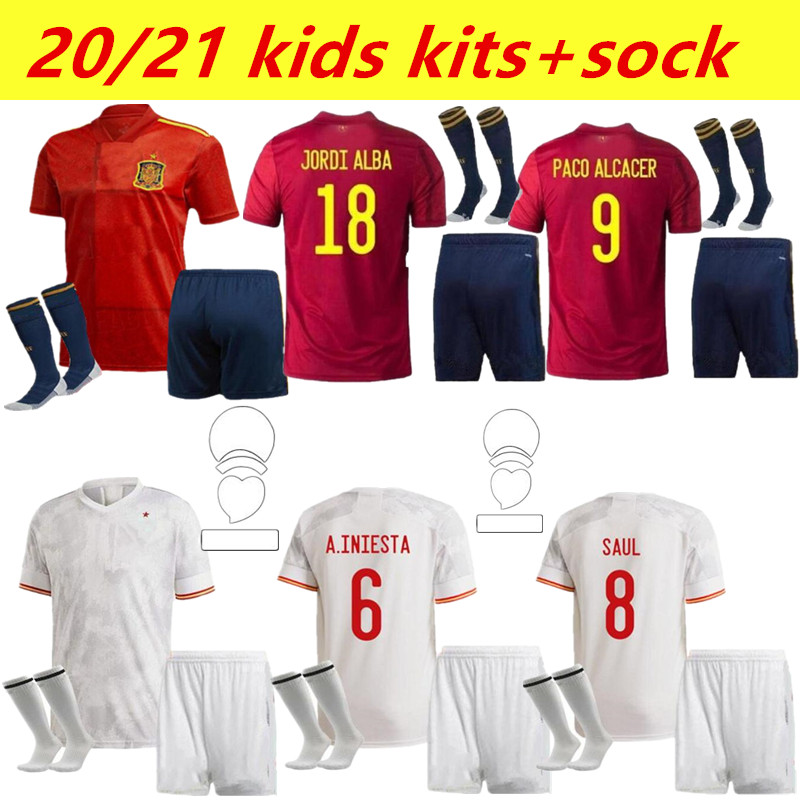 2021 Spain home Away Soccer Jersey ASENSIO MORATA ISCO INIESTA PACO ALCACER Football Adult kids kit+sock shirts, Black;yellow
2021 Spain home Away Soccer Jersey ASENSIO MORATA ISCO INIESTA PACO ALCACER Football Adult kids kit+sock shirts, Black;yellow