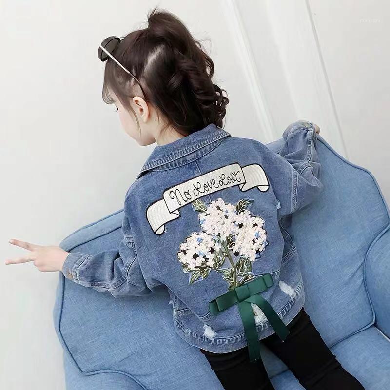Jackets 2021 Spring Autumn Kids Denim For Girls Baby Flower Coats Fashion Child Outwear Casual Ripped Jeans W74, Blue;gray
Jackets 2021 Spring Autumn Kids Denim For Girls Baby Flower Coats Fashion Child Outwear Casual Ripped Jeans W74, Blue;gray