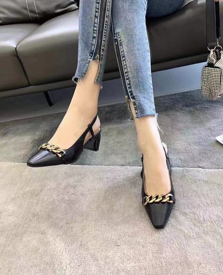 stylishbox- Y21051104 BLACK/IVORY KITTEN HEELS shoes GOLD CHAIN GENUINE LEATHER SLING BACK POINTED TOE FASHION CASUAL BALLERINAS WORK 5.5CM CHUNKY, Black/check size first
stylishbox- Y21051104 BLACK/IVORY KITTEN HEELS shoes GOLD CHAIN GENUINE LEATHER SLING BACK POINTED TOE FASHION CASUAL BALLERINAS WORK 5.5CM CHUNKY, Black/check size first