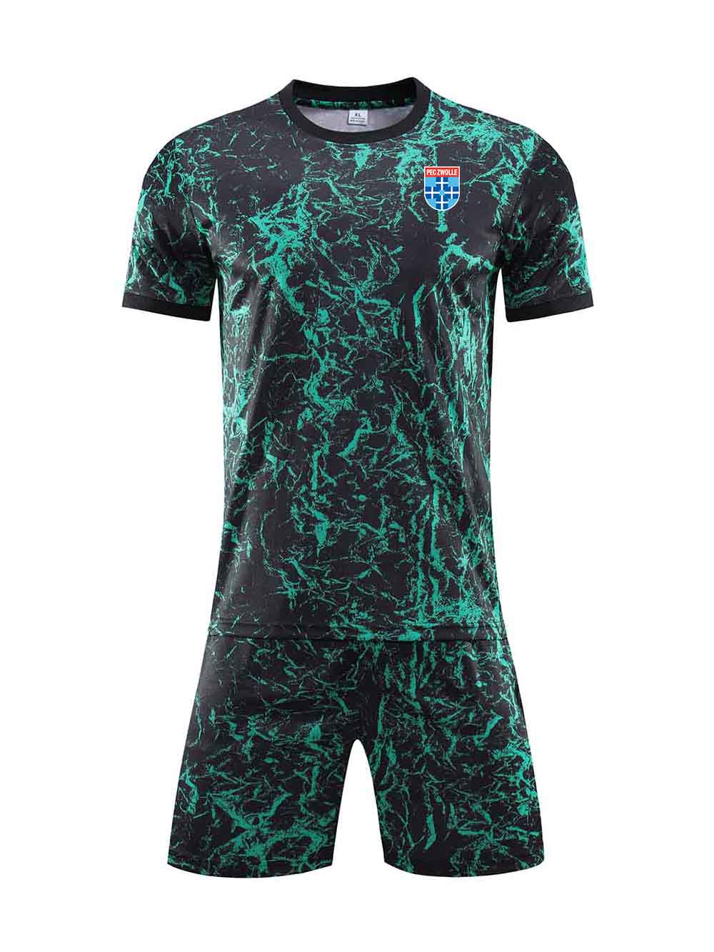 PEC Zwolle Runing Sets Digiter Printing quick dry Sportswear Football Uniforms Soccer Jersey Adult Home Kits, No 3
PEC Zwolle Runing Sets Digiter Printing quick dry Sportswear Football Uniforms Soccer Jersey Adult Home Kits, No 3