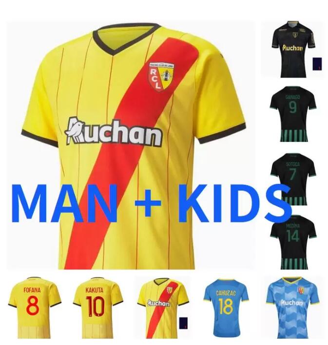 21/22 maillot Lens RC soccer jerseys GANAGO GRADIT FORTES CAHUZAC PEREZ 2021 2022 LENS MAURICIO KAKUTA Equipment jersey Men kids Kits Football Shirts, Black;yellow
21/22 maillot Lens RC soccer jerseys GANAGO GRADIT FORTES CAHUZAC PEREZ 2021 2022 LENS MAURICIO KAKUTA Equipment jersey Men kids Kits Football Shirts, Black;yellow