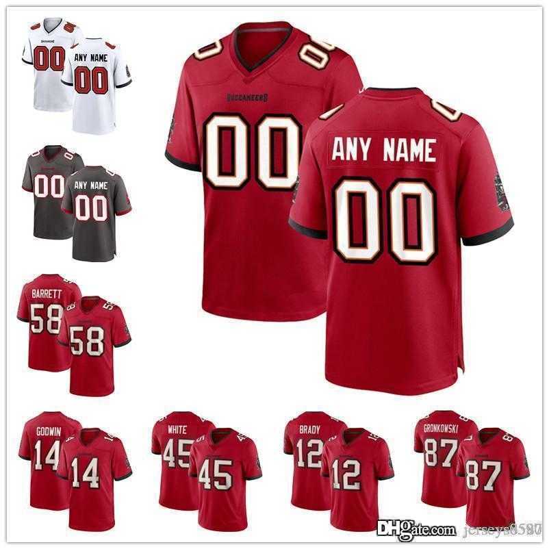 custom TampaBayBuccaneers12 Tom Brady 58 Shaquil Barrett 9 Joe Tryon 81 Antonio Brown 27 Ronald Jones II Footb, Black;red
custom TampaBayBuccaneers12 Tom Brady 58 Shaquil Barrett 9 Joe Tryon 81 Antonio Brown 27 Ronald Jones II Footb, Black;red