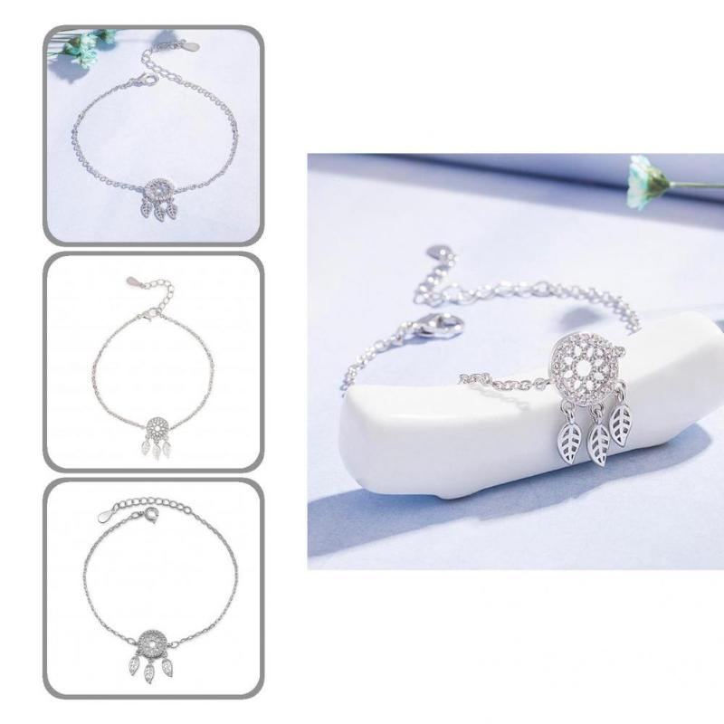 Bangle Anti-rust Polishing Delicate Dreamcatcher Tassel Chain Bracelet For Daily Life 
Bangle Anti-rust Polishing Delicate Dreamcatcher Tassel Chain Bracelet For Daily Life