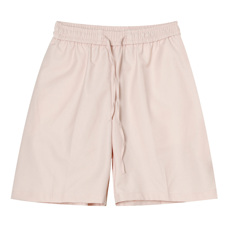 IEFB Men's Clothing Summer Korean Drawstring Elastic Waist Shorts Simple Loose Trend Personalized Casual Shorts 9Y7452 210524
