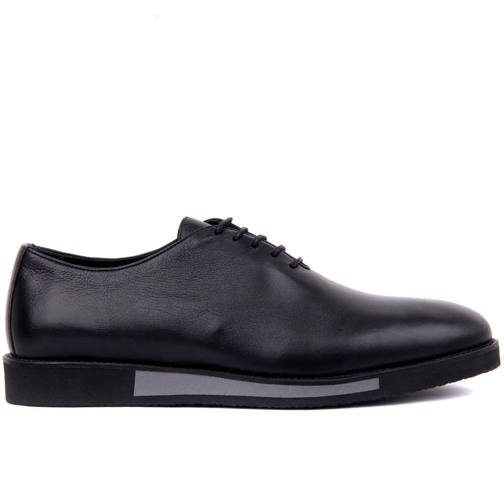 dress shoes sail-lakers genuine leather men oxford luxury breathable slip on fashion business formal male casual office w823, Black