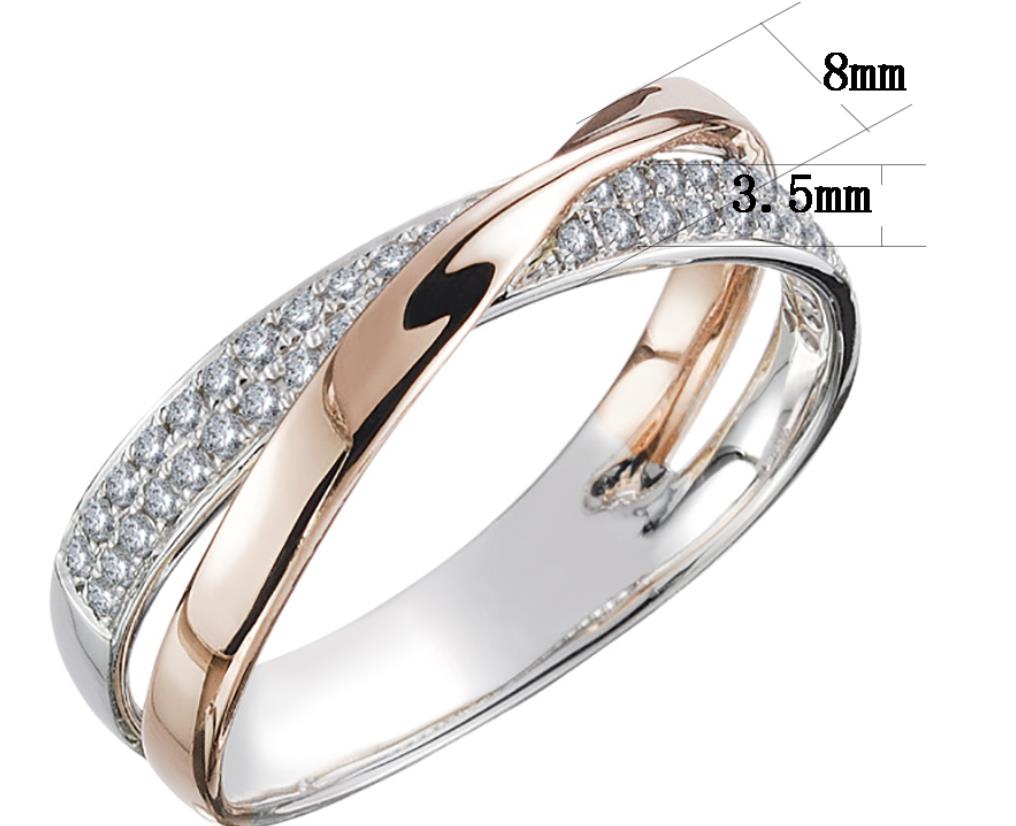 fresh two tone x shape cross ring for women wedding trendy jewelry dazzling cz stone large modern rings, Silver
fresh two tone x shape cross ring for women wedding trendy jewelry dazzling cz stone large modern rings, Silver