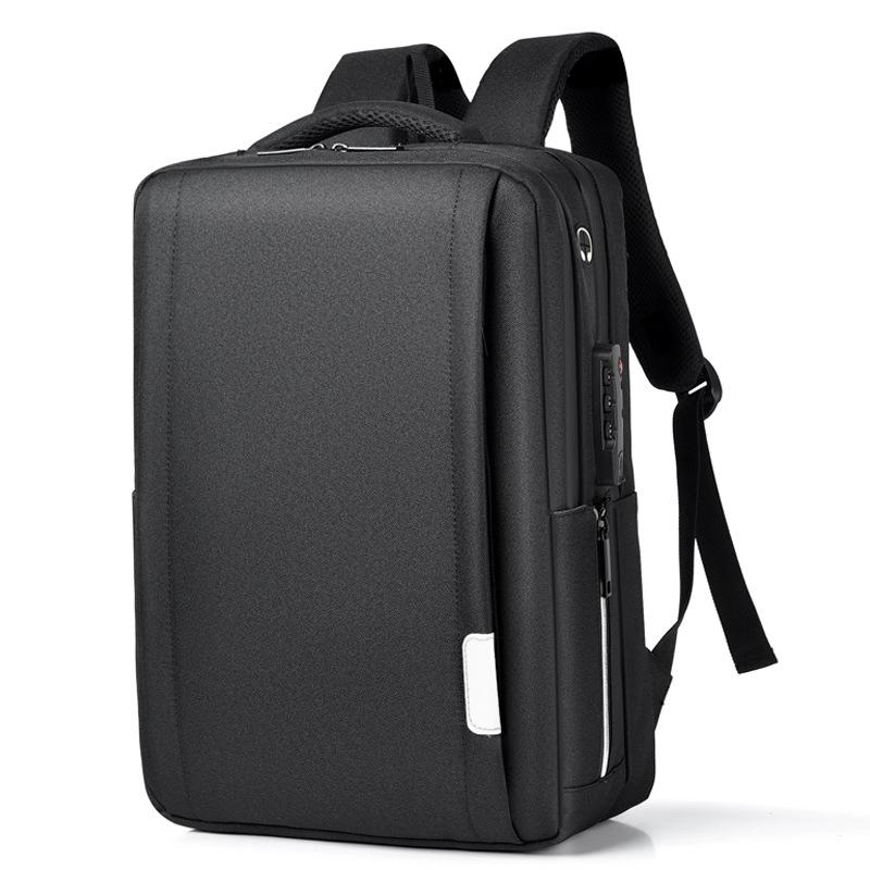 Backpack Fashion Multi-function Male School Men's Backpacks USB Recharging Laptop College Style High Quality Large Capacity Bag, Black
Backpack Fashion Multi-function Male School Men's Backpacks USB Recharging Laptop College Style High Quality Large Capacity Bag, Black