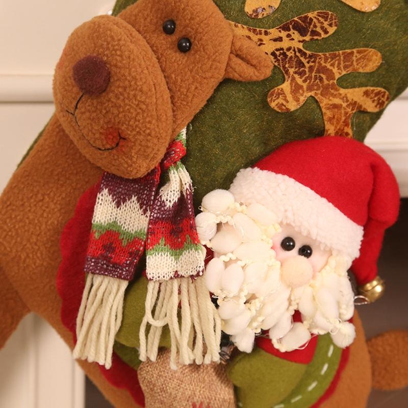 Christmas Decorations 41XB Candy Gifts Bag Riding Deer Sock For Xmas Tree Hanging Ornaments Holiday Party Dinner Table Home Decor
Christmas Decorations 41XB Candy Gifts Bag Riding Deer Sock For Xmas Tree Hanging Ornaments Holiday Party Dinner Table Home Decor