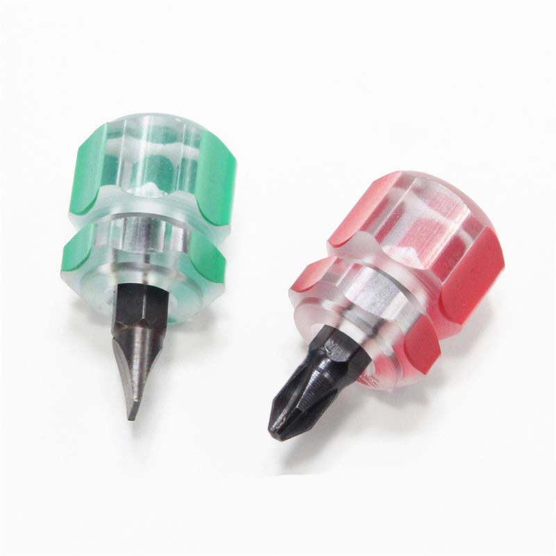 Portable Repairs Screwdriver Kit Tool Mini Screw Driver Transparent Handle Repair Hand Tools Set