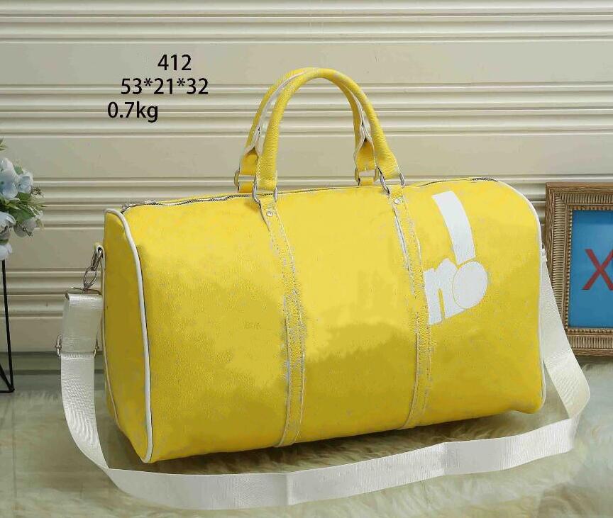 High quality 53cm women men duffle bag luggage duffel large capacity baggage waterproof handbag Casual Travel Vintage classics, Customize
High quality 53cm women men duffle bag luggage duffel large capacity baggage waterproof handbag Casual Travel Vintage classics, Customize