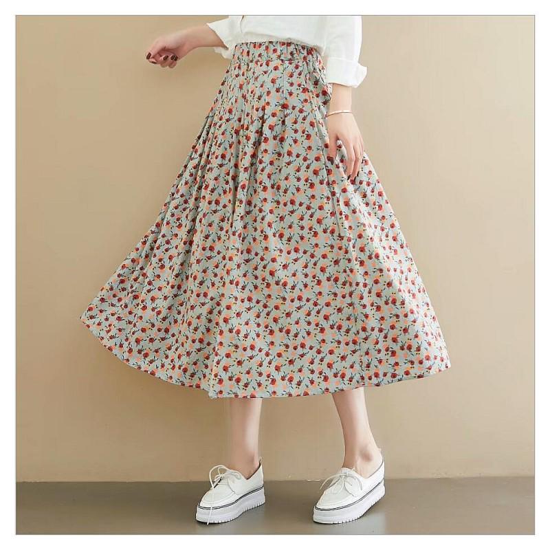 Skirts Rustic Flowers Print A-line Skirt Romantic Fruit S30180-AQ, Army green
Skirts Rustic Flowers Print A-line Skirt Romantic Fruit S30180-AQ, Army green