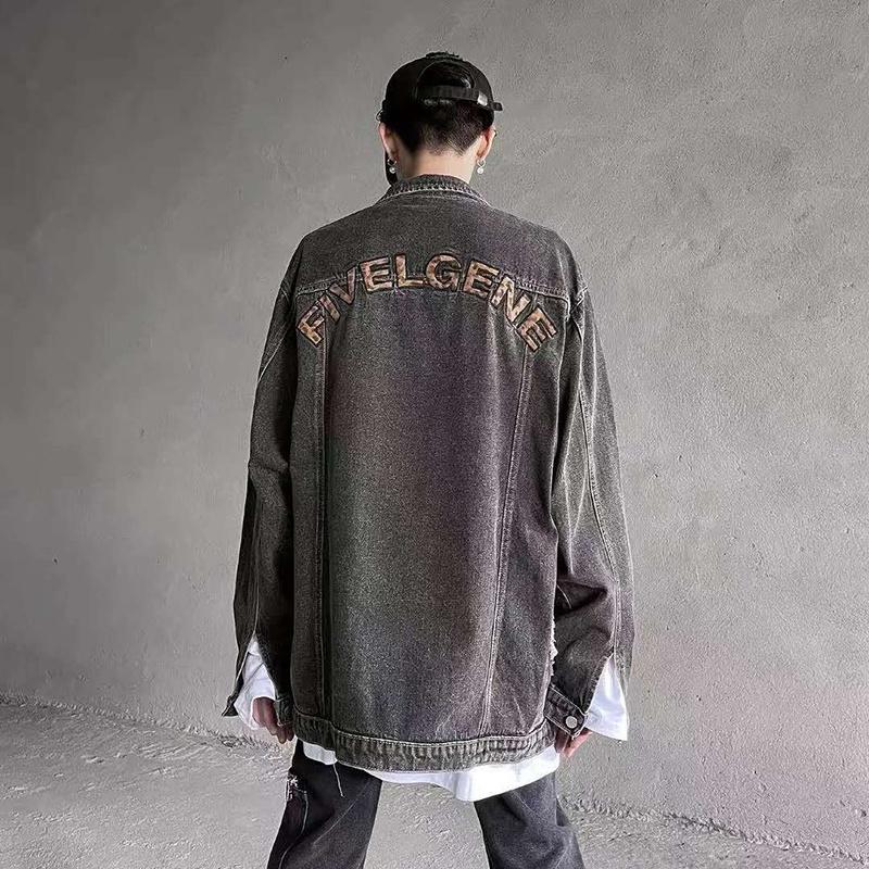Men's Jackets Men Leopard Casual Jeans Embroidered Streetwear For Jacket And Women Washed Shredded Vibration Plus Size Loose, Black;brown
Men's Jackets Men Leopard Casual Jeans Embroidered Streetwear For Jacket And Women Washed Shredded Vibration Plus Size Loose, Black;brown