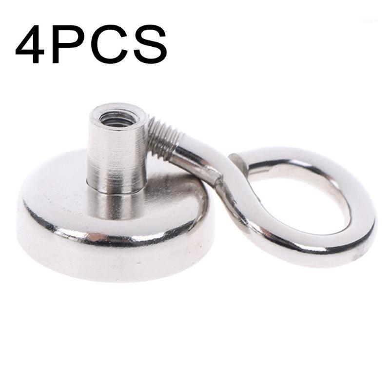 Hooks & Rails 4pcs Magnetic Powerful Heavy Duty Neodymium Magnet Metal Hunting Sea Fishing Detector Silver Accessories
Hooks & Rails 4pcs Magnetic Powerful Heavy Duty Neodymium Magnet Metal Hunting Sea Fishing Detector Silver Accessories