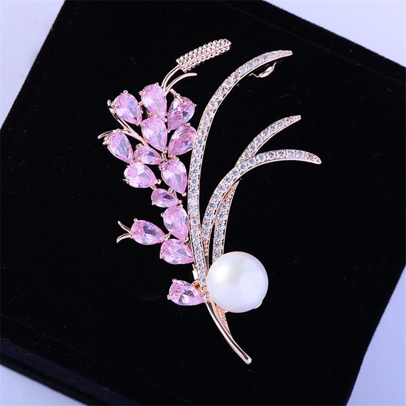 Pins, Brooches Pink Zircon Rhinestone Flowers Brooch Pearl Crystal Flower For Women Men Suit Christmas Pin Badges Jewelry Gifts
Pins, Brooches Pink Zircon Rhinestone Flowers Brooch Pearl Crystal Flower For Women Men Suit Christmas Pin Badges Jewelry Gifts