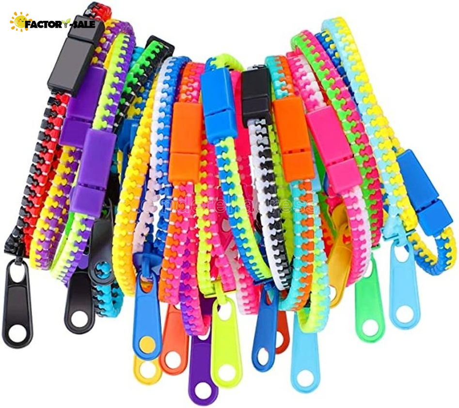 DHL Fidget Bracelets Toys Party Zipper Bracelet 7.5 Inches Fidgets toy Sensory Neon Color Friendship for Kids Adults christmas gifts FT09
DHL Fidget Bracelets Toys Party Zipper Bracelet 7.5 Inches Fidgets toy Sensory Neon Color Friendship for Kids Adults christmas gifts FT09