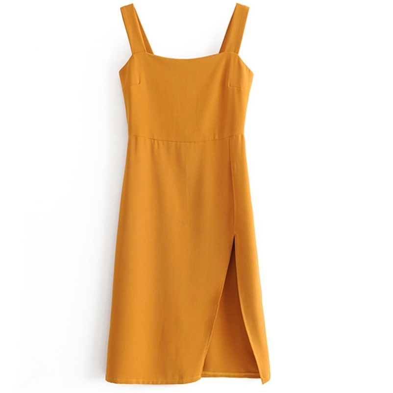 Bodycon Elegant Midi Dress Sleeveless Female Casual Summer Side Split Chiffon Clothes Size L 210524, As the photo
Bodycon Elegant Midi Dress Sleeveless Female Casual Summer Side Split Chiffon Clothes Size L 210524, As the photo