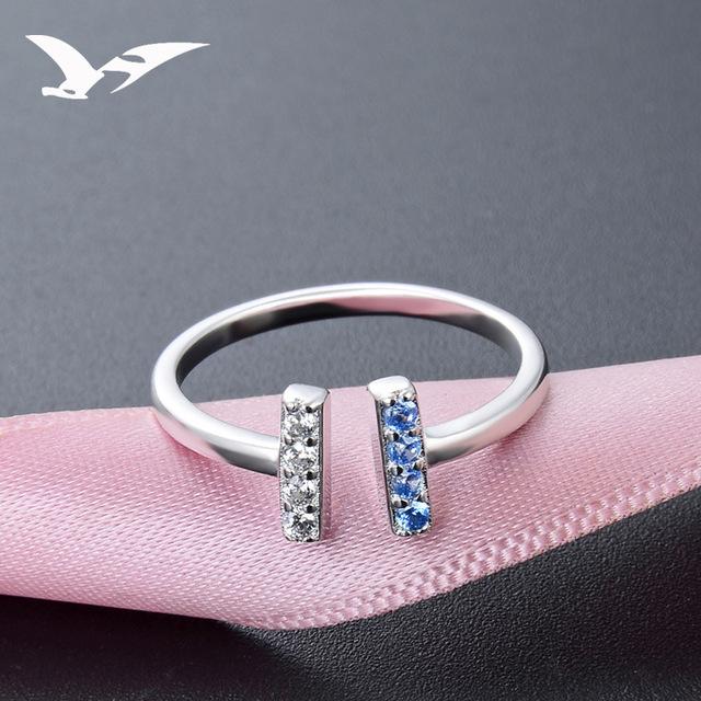 Cluster Rings Simple Opening S925 Sterling Silver Ring Women's European And American Fashion Zircon Jewelry, Golden;silver
Cluster Rings Simple Opening S925 Sterling Silver Ring Women's European And American Fashion Zircon Jewelry, Golden;silver