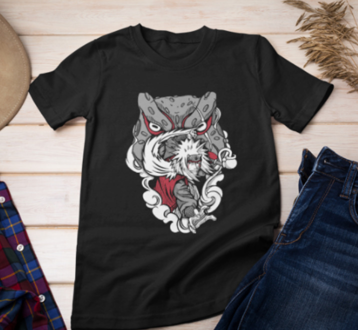 R1 Naruto Jiraiya Hokage Legendary Sannin Japanese Anime Manga Black T-shirt, White;black
R1 Naruto Jiraiya Hokage Legendary Sannin Japanese Anime Manga Black T-shirt, White;black