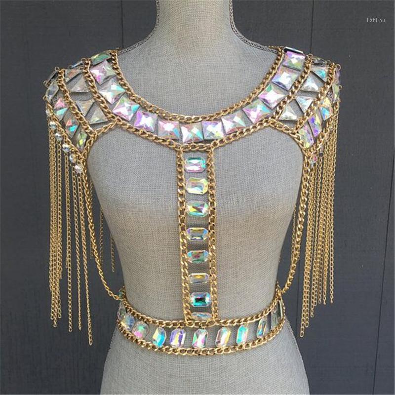 Shiny Gems Two Piece Set Women Hollow Out Crop Top Link Chain Tassels Mini Skirts Outfits Party Night Club 2 Matching Sets Bustiers & Corset
Shiny Gems Two Piece Set Women Hollow Out Crop Top Link Chain Tassels Mini Skirts Outfits Party Night Club 2 Matching Sets Bustiers & Corset