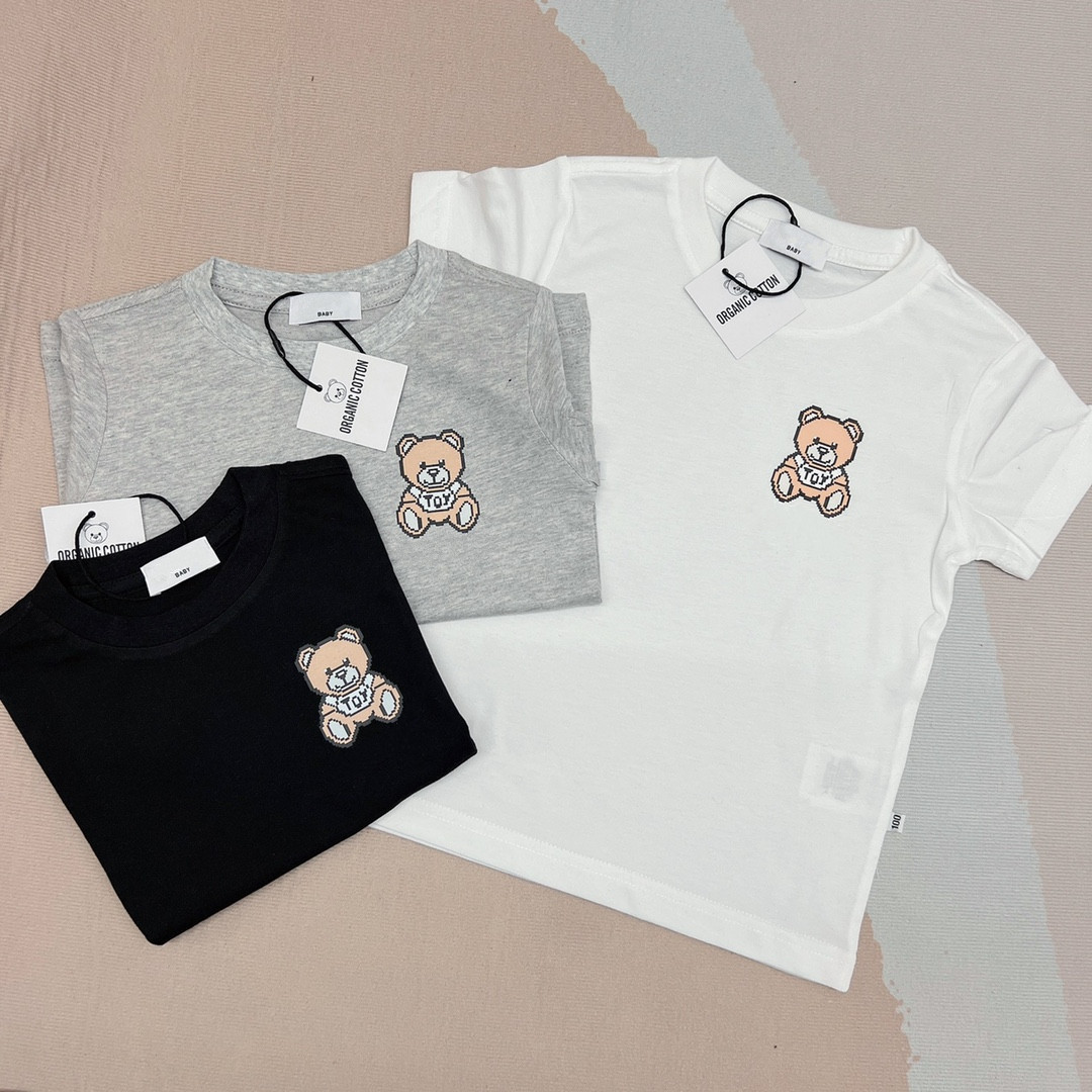 Luxury Designer Children Summer Clothes for Teens Kids T-shirt Brands Boys Girls Short Sleeve Toddler Boutique Wholesale Clothing, Black
Luxury Designer Children Summer Clothes for Teens Kids T-shirt Brands Boys Girls Short Sleeve Toddler Boutique Wholesale Clothing, Black