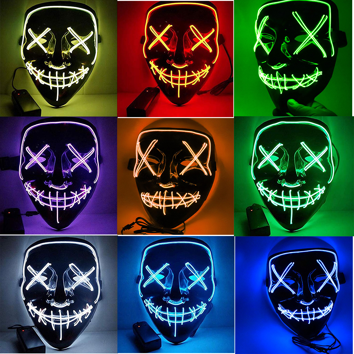 painted black vshaped glowing mask halloween party decoration horror halloween mask
painted black vshaped glowing mask halloween party decoration horror halloween mask