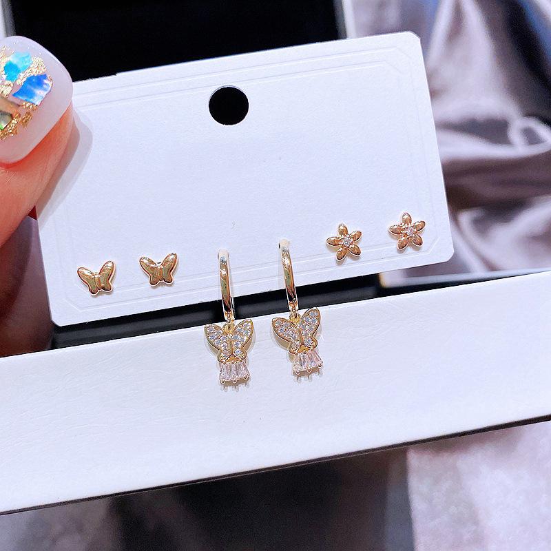 Hoop & Huggie Fashion 6 Piece Set Butterfly Piercing Drop Earrings Geometric Punk Small For Women Jewelry
Hoop & Huggie Fashion 6 Piece Set Butterfly Piercing Drop Earrings Geometric Punk Small For Women Jewelry