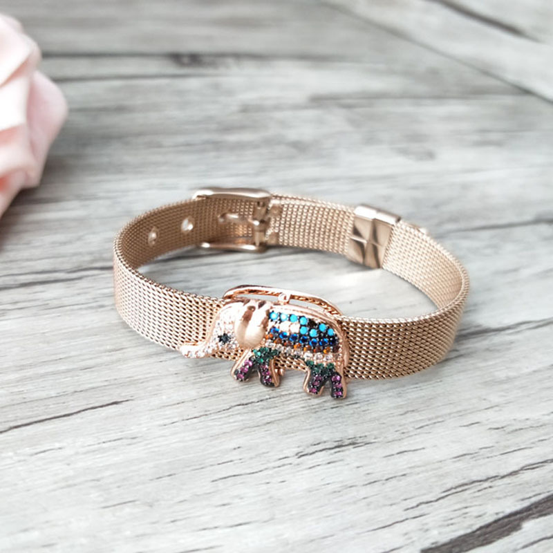 5Pcs Turkish Style elephant Double Bails Connector,Micro pave CZ zircon Strap bracelet,adjustable bracelet women Jewelry BG182
5Pcs Turkish Style elephant Double Bails Connector,Micro pave CZ zircon Strap bracelet,adjustable bracelet women Jewelry BG182