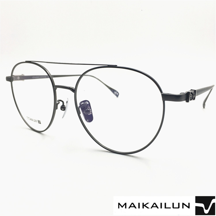 sunglasses fashion pure titanium spectacle frame men's and women's personality ultra light optical trend art 12, White;black
sunglasses fashion pure titanium spectacle frame men's and women's personality ultra light optical trend art 12, White;black