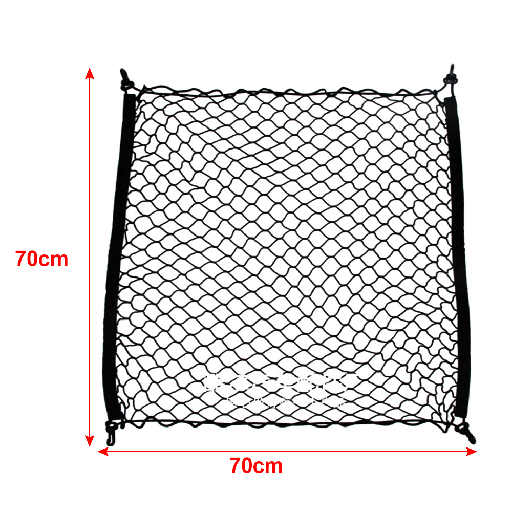 For Peugeot 206 207 208 2008 301 307 308 3008 406 407 408 4008 508 Car Trunk Mesh Net Cargo Elastic Organizer Accessories