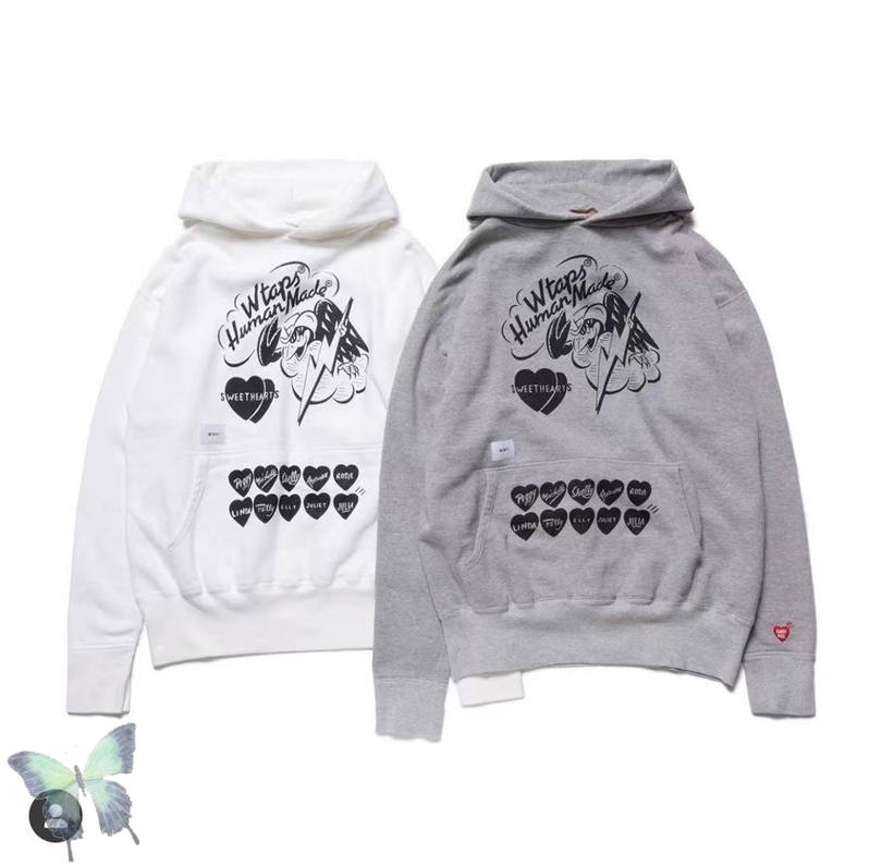 Heavy Fabric Human Made Jackets with Pocket Men Women Embroidery Outerwear Jacket Coat