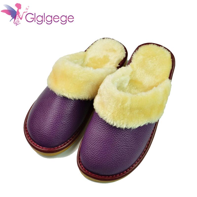 Slippers Glglgege 2021 Warm Indoor Waterproof Winter Couple With Thick Bottom Home Soft Pu Leather For Women Shoes, Black
Slippers Glglgege 2021 Warm Indoor Waterproof Winter Couple With Thick Bottom Home Soft Pu Leather For Women Shoes, Black