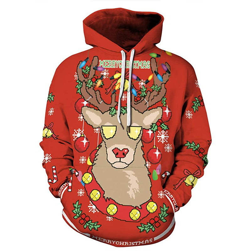 Christmas Red Riding Hood Snowman 3D Pattern Hoodie Visual Impact Party Top Punk Gothic Round Neck High Quality American Sweater Hoodie, Black
Christmas Red Riding Hood Snowman 3D Pattern Hoodie Visual Impact Party Top Punk Gothic Round Neck High Quality American Sweater Hoodie, Black