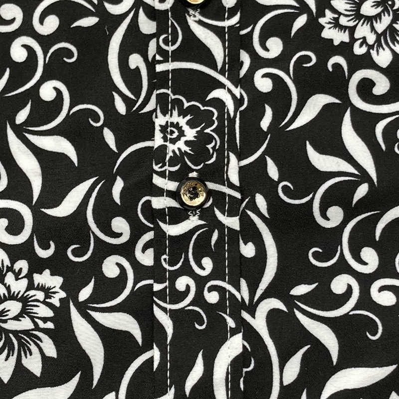 Men's Floral Casual Shirts Printing Breathable Slim Fit Clothing Long Sleeve High Quality Camisa Masculina Beach Shirt 210721