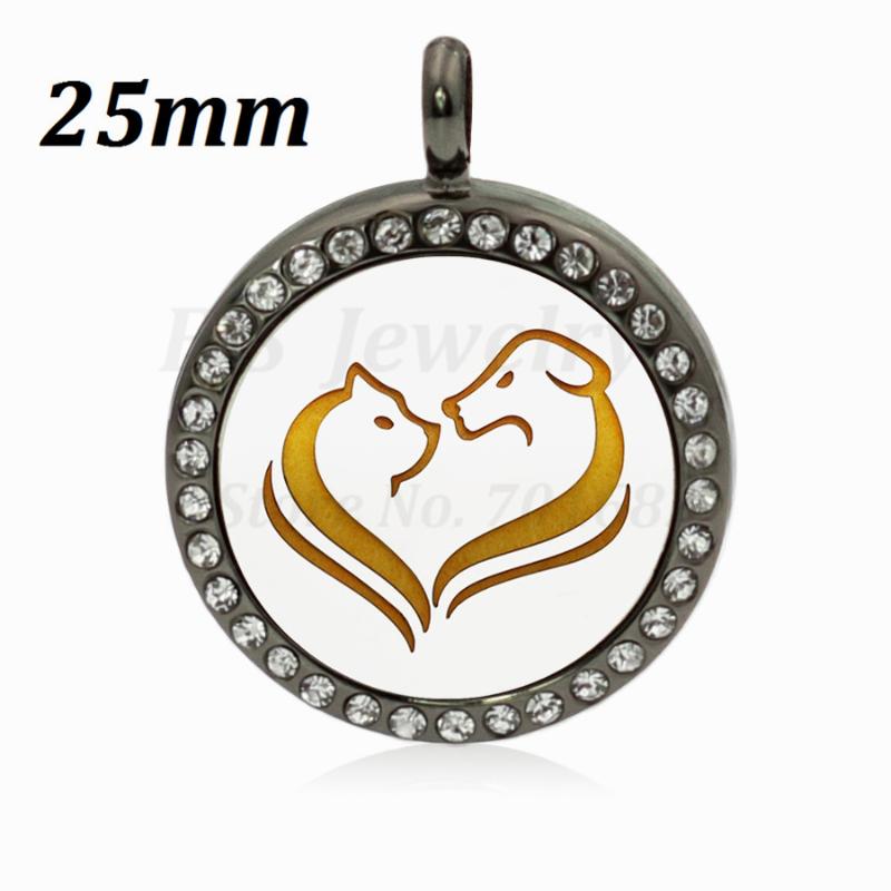 Pendant Necklaces 26 Options Dog And Cat 25mm Gun Black Color With Crystals Perfume Essential Oil Diffuser Locket Necklace(Free Chain&Pad)
Pendant Necklaces 26 Options Dog And Cat 25mm Gun Black Color With Crystals Perfume Essential Oil Diffuser Locket Necklace(Free Chain&Pad)