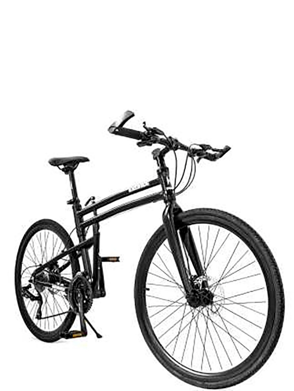 26 Lnch 27 Speed Hard Frame, Universal Foot Pedal, Double Disc Brakes, Ultra-Light All-Aluminum Folding Road Bike
26 Lnch 27 Speed Hard Frame, Universal Foot Pedal, Double Disc Brakes, Ultra-Light All-Aluminum Folding Road Bike