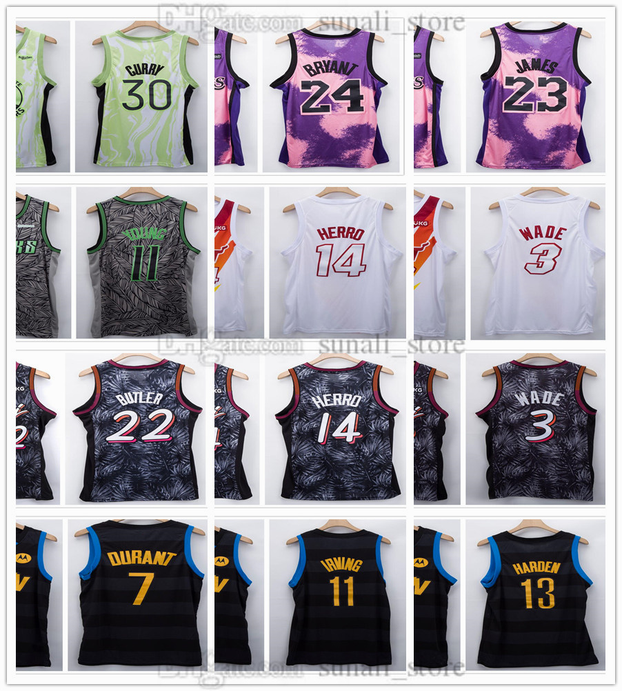 Stitched 2021 Fashion Style Basketball Jerseys Stephen 30 Curry LeBron 23 James 13 Harden Trae 11 Young Jimmy 22 Butler Tyler 14 Herro Dwyane 3 Wade Kevin 7 Irving Kyrie, Purple
Stitched 2021 Fashion Style Basketball Jerseys Stephen 30 Curry LeBron 23 James 13 Harden Trae 11 Young Jimmy 22 Butler Tyler 14 Herro Dwyane 3 Wade Kevin 7 Irving Kyrie, Purple
