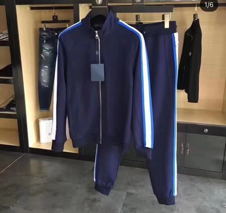 Autumn and winter fashion new men's designer tracksuits high-quality stripe stitching cotton material collar jacket luxury mens tracksuit, Black
Autumn and winter fashion new men's designer tracksuits high-quality stripe stitching cotton material collar jacket luxury mens tracksuit, Black